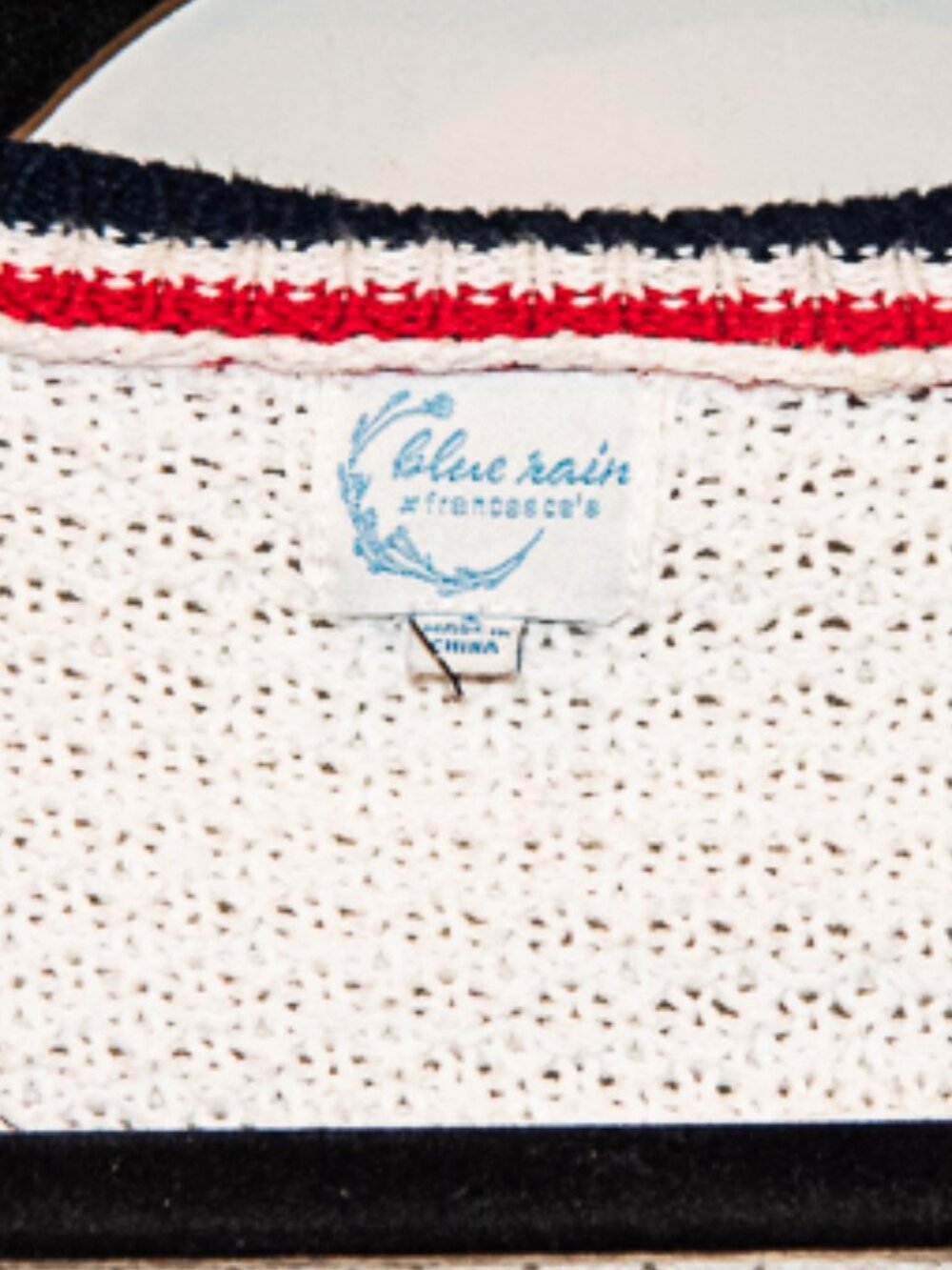 Blue Rain by Francesca's Crop Cardigan Size Small - Picture 3 of 3